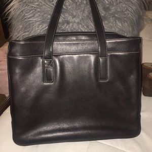 COACH Leather Laptop Bag